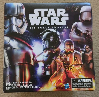 NEW! STAR WARS Force Awakens EXCLUSIVE FIRST ORDER LEGION FIGURE SET 7 FIGURES - Image 1 of 4