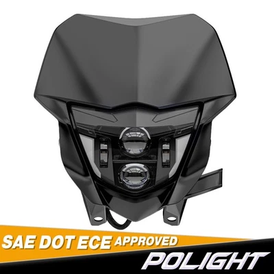 Светодиодная фара DRL Balck корпус для Yamaha WR450F WR250F 2007-2018 2019-2024 - Изображение 1 из 4