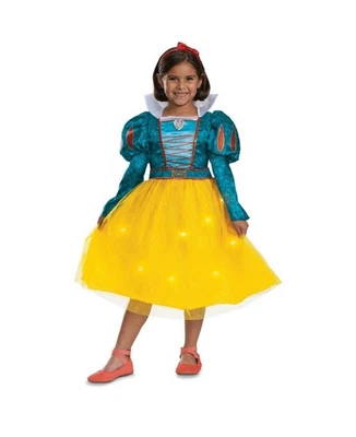 Disney Snow White and The Seven Dwarfs Deluxe Costume Kids Dress Medium (7-8) - Image 1 of 4