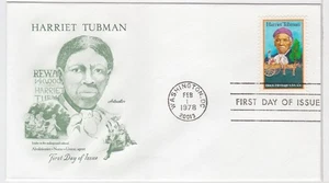 TurtlesTradingPost- Harriet Tubman- 1978 #1744 FDC - Artmaster Cachet - Picture 1 of 1