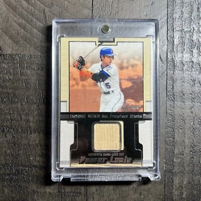 Taco usado Shinjo Tsuyoshi 2002 Fleer Flair ferramentas elétricas jogo - Imagem 1 de 4