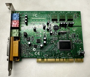 SCHEDA AUDIO CREATIVE SOUND BLASTER VIBRA 128 CT4810 (4081N) - Afbeelding 1 van 3
