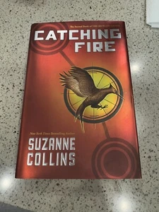 Vintage 1st Scholastic EDITION Catching Fire By Suzanne Collins HC - Picture 1 of 14