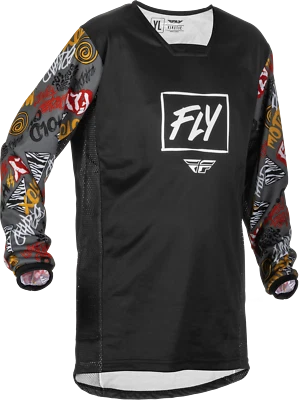 Camiseta deportiva juvenil cinética compatible con Rebel negra/gris Ym Foto 1 de 2