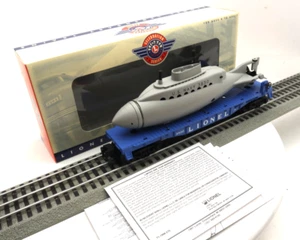 Lionel, O, 6-26020, PW Celebration Flat Car con sottomarino, 3830, C-9 Nuovo con scatola - Foto 1 di 16