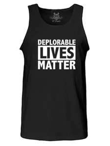 NEU HERREN GEDRUCKT GRAFIKDESIGN BEDAUERLICH LIVES MATTER FRIEDEN PROTEST TANK TOP - Bild 1 von 10