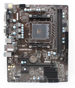 MSI A320M Pro-VD/S AMD A320 microATX Mainboard Sockel AM4 (#28364) - Bild 1 von 3