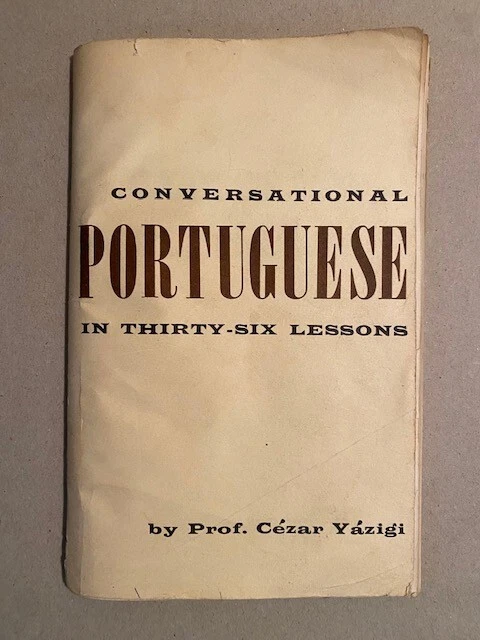 CONVERSATIONAL PORTUGUESE, 36 Lessons, Prof. Yazigi- BRAZILIAN, LANGUAGE, BRAZIL - Image 1 of 1