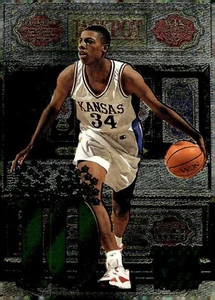 1998 Press Pass Double Threat #J4B Paul Pierce Jackpot Kansas Jayhawks - Picture 1 of 2