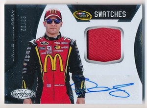 2016 Panini Certified JAMIE MCMURRAY Sprint Cup Signature Swatches Auto SP #/99