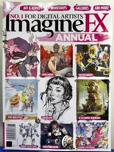 2024 IMAGINEFX ANNUAL Volume 8 ART & ADVICE Workshops GALLERIES Brooke Kim XENIA - Picture 1 of 1