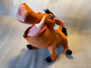 DISNEY LION KING PUMBA PLUSH - Picture 1 of 1