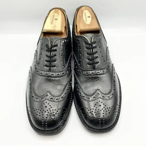 Keltic The Scottish Shoe Wing Tip Vintage Dress Shoes Size 7 Made In Britain - Picture 1 of 10