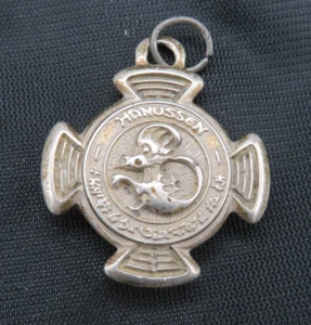 Hanussen Silver Dragon Magnetic Pendant 925 Sterling Silver - Picture 1 of 3