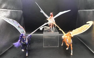 Lot of 3 Breyer wind dancer horse Black, Pink and Peach - Picture 1 of 9