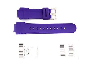 CORREA RELOJ CASIO ORIGINAL: 10325139 G-300SC-6 RESINA MORADA G300 G-300 - Imagen 1 de 3