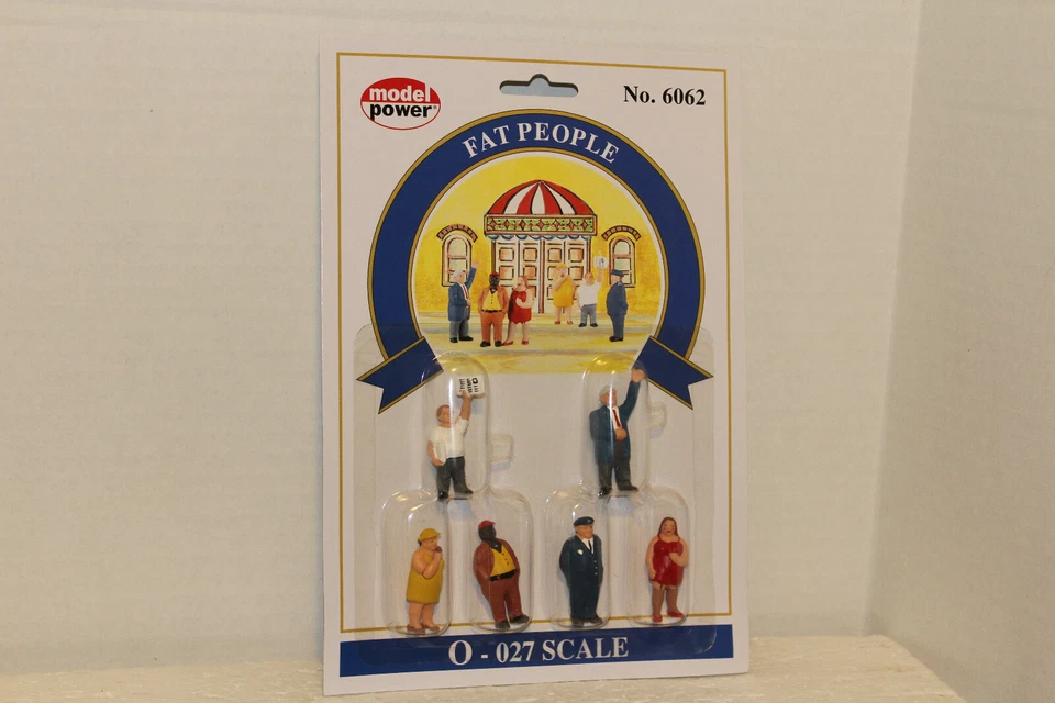MODEL POWER  FIGURES #6062 FAT PEOPLE - Image 1 of 1