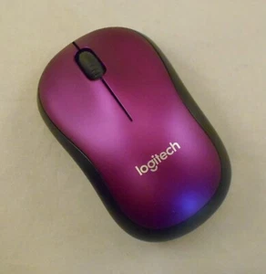 Logitech M185 Wireless Mouse (Vivid Violet) / (Nano Receiver Not Included) - Picture 1 of 5
