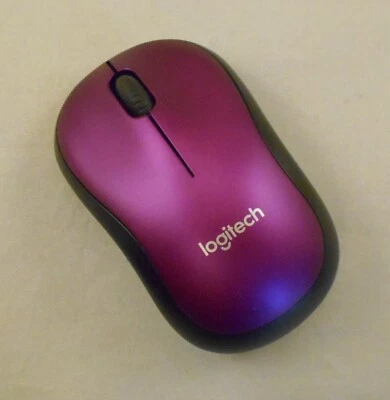 Logitech M185 Wireless Mouse (Vivid Violet) / (Nano Receiver Not Included) - Image 1 of 4