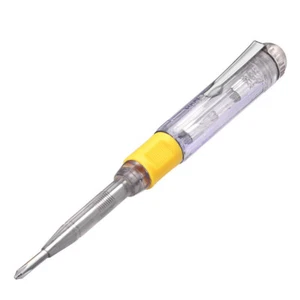 Pen Electric Tester Voltage Detector Mains Tester Screwdriver Tester Slotted - Picture 1 of 12
