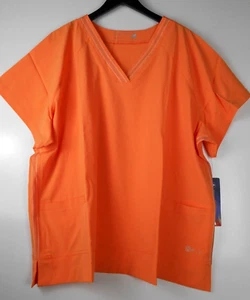 White Cross Fit Scrub Top Sunset size 3XL - Picture 1 of 4