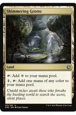 Shimmering Grotto x1 UNCOMMON Conspiracy: Take the Crown MTG Near MINT