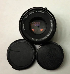 ✅Serviced✅ Canon FD 50mm f1.8 SC Prime Lens 1339678 Sony Olympus Fujifilm - Picture 1 of 5