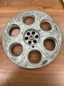 Goldberg Brothers Vintage Aluminum Metal 15" 35mm Movie Shipping Reel - Picture 1 of 4