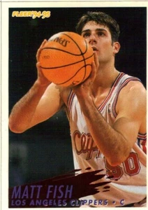 M) 1994-95 Fleer Basketball Trading Card - Matt Fish #298 - Picture 1 of 2