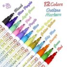 Hand Painted Outline Marker Pen Highlighter Pen Colorful Art Pens