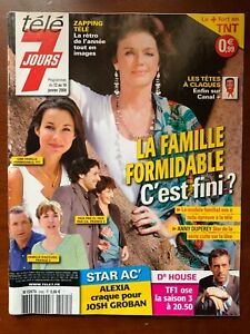 Télé 7 Jours 12/01/2008; La famille Formidable; Annie Duperey/ Dr House/ Star Ac