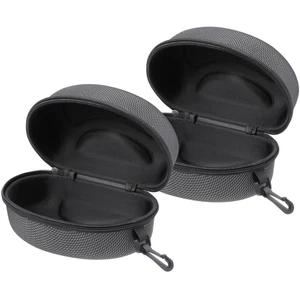 2 Stück Hart Brillenetui Brille Glasswear Trinken Ski Sonnenbrillen Etuis Box Neu - Bild 1 von 11