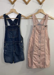 Gap Denim Lot Overalls Shorts Dress Kids XL - Picture 1 of 9