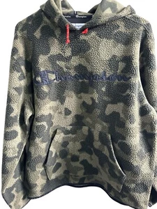 Champion Camouflage Hoodie L/S Kangaroo Pocket Size Medium - Picture 1 of 6