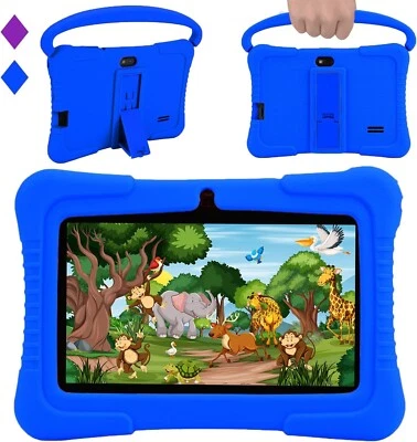 Veidoo Kids Tablet, 7 inch Android Tablet PC, 2GB RAM 32GB ROM, DARK BLUE USED - Image 1 of 4