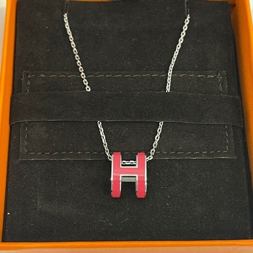 HERMÈS Collana con logo Hermes Pop H 65852956