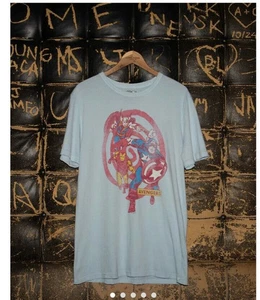 Marvel Avengers Junk Food Vintage Men’s T-Shirt Sz M NEW - Picture 1 of 5
