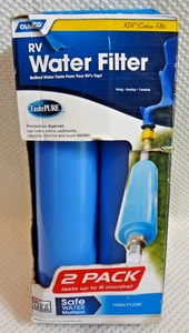 Camco KDF Carbon Filter TastePURE RV Water Filter  - 2 Pack - 40045 - Bild 1 von 5
