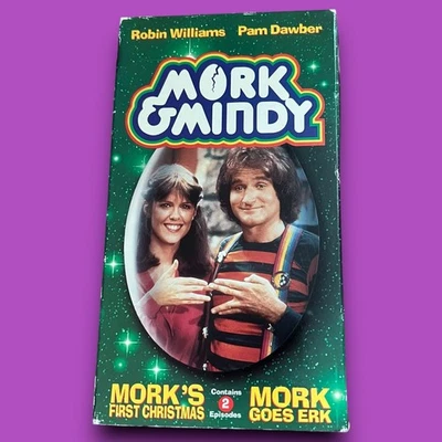 Mork & Mindy VHS Tape Volume 2 Robin Williams TV Show 70s Sitcom Mork and Mindy  - Image 1 of 4