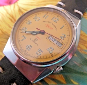 Service Issue West End Watch Company "Sowan" (Cavalry) Automatic Watch - Picture 1 of 8