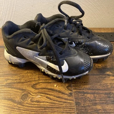 Botines de béisbol Nike Vapor Ultrafly 2 Keystone negros para niños talla 10C Foto 1 de 4