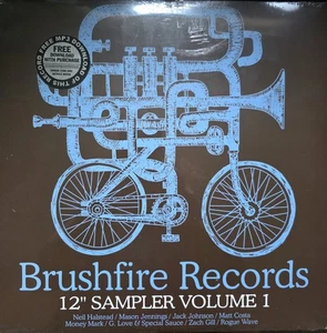 Brushfire Records 12" Sampler Volume 1 LP vinyl Jack Johnson Record Store Day - Picture 1 of 2