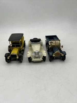 Set Of 3 Vintage Matchbox Cars Model Of Yesteryear Made In England - Image 1 of 4