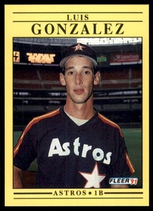 Fleer #507 1991 Luis González - Imagen 1 de 2