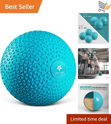 Slam Balls PVC Lleno de Arena Pelota Pesada Entrenamiento para Ejercicio de Fuerza Core Foto 1 de 4