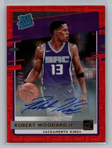2020-21 Donruss Choice Robert Woodard II Auto /99 Red Rated Rookie #219 9598 - Picture 1 of 2