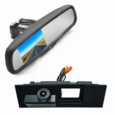 Tailgate Reverse Backup Camera Rear View Mirror Monitor For Ford New Mondeo - Image 1 of 4