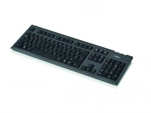 Fujitsu 38023107 KB410 PS2 BLACK HU (HU), Full-size (100%), Wired, PS/2, Bla ~E~ - Bild 1 von 1