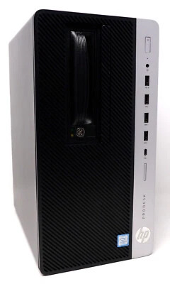 HP PRODESK 600 G4 DESKTOP 2VE73AV  8GB 512GB SSD I5-8500 DVDRW R7 430 - NICE! - Image 1 of 2