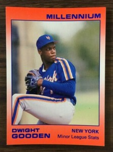 1991 Star Company DWIGHT GOODEN  Limited Edition MILLENNIUM Set #/1000Printed